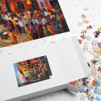 Jigsaw Puzzle: Mardi Gras Celebration - Jigsaw Puzzle Studios - Box