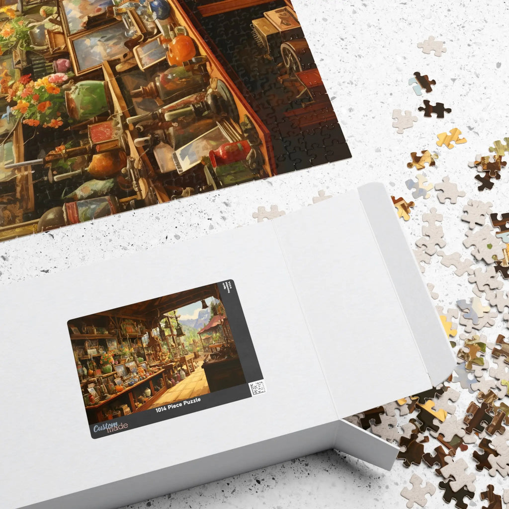 Jigsaw Puzzle: Antique Shop - Jigsaw Puzzle Studios - Box