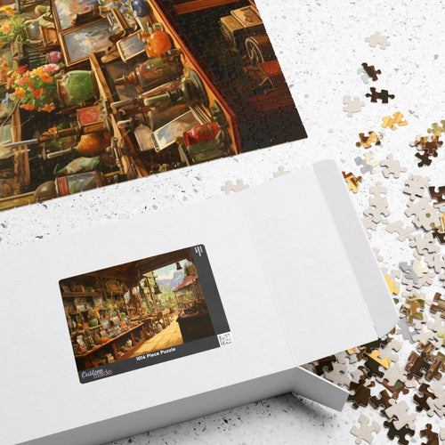 Jigsaw Puzzle: Antique Shop - Jigsaw Puzzle Studios - Box