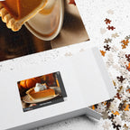 Jigsaw Puzzle: Thanksgiving Pumpkin Pie Jigsaw Puzzle - Jigsaw Puzzle Studios - Box