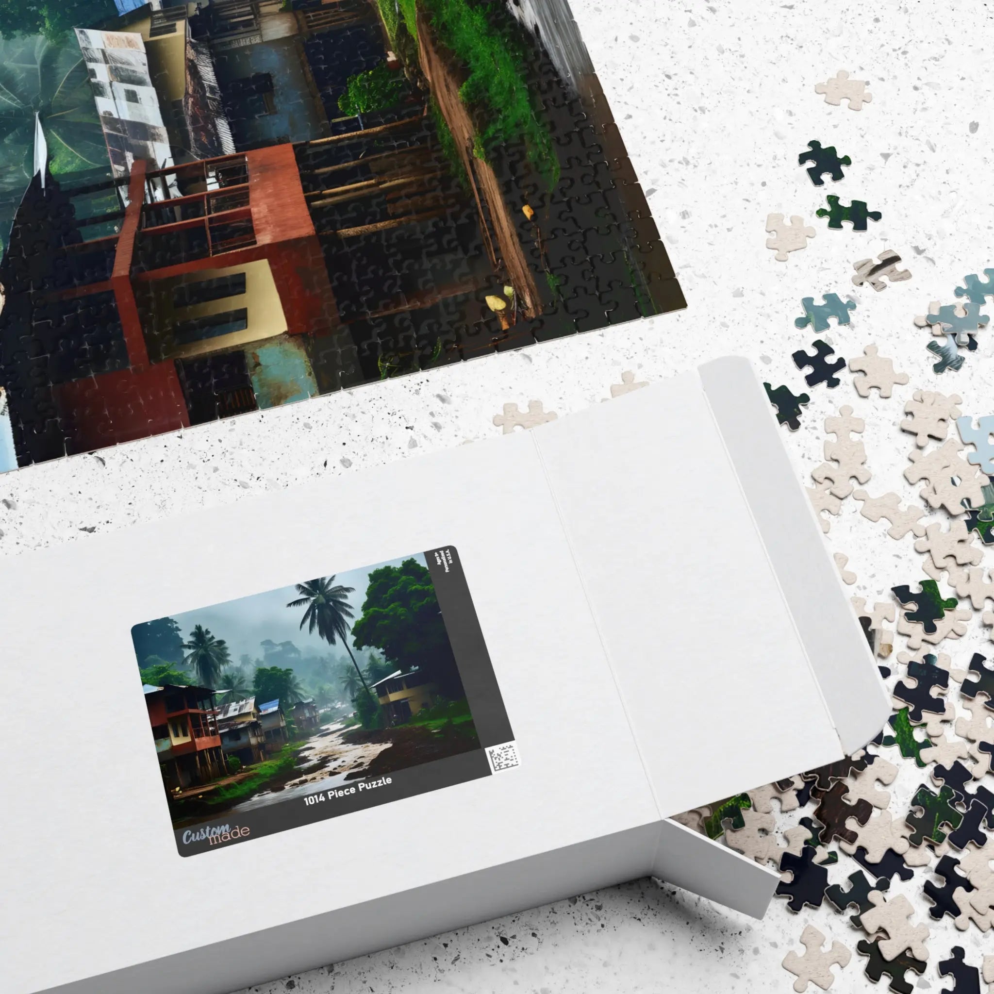 Jigsaw Puzzle: Sierra Leone Rain - Jigsaw Puzzle Studios - Box