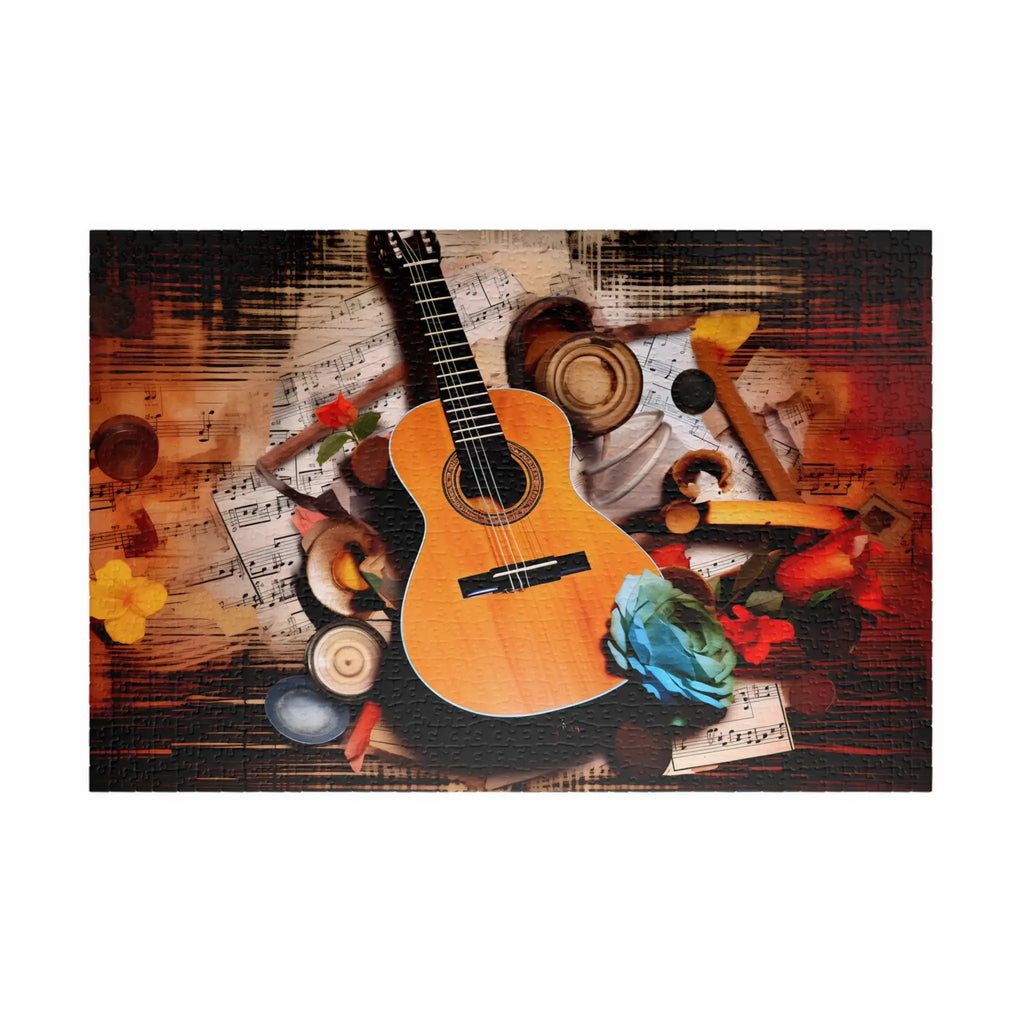 Jigsaw Puzzle: Guitar Display - Jigsaw Puzzle Studios - Main