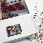Jigsaw Puzzle: Festive Snowman Family - Jigsaw Puzzle Studios - Box