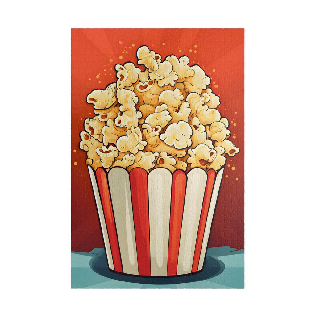 Jigsaw Puzzle: Movie Theater Popcorn - Jigsaw Puzzle Studios - Main
