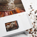 Customizable Jigsaw Puzzle: Belly Dancing Cat - Jigsaw Puzzle Studios - Box