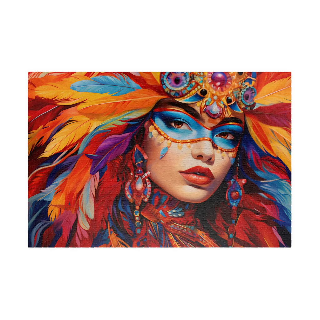 Jigsaw Puzzle: Masked for Mardi Gras - Jigsaw Puzzle Studios - Main