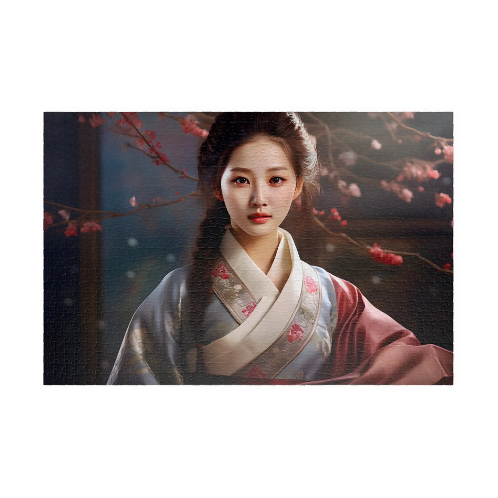 Customizable Jigsaw Puzzle: Korean Woman - Jigsaw Puzzle Studios - Main
