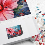 Jigsaw Puzzle: Hibiscus Hummingbird - Jigsaw Puzzle Studios - Box