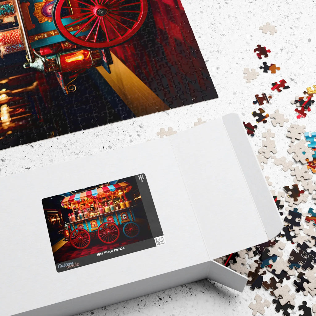 Jigsaw Puzzle: Candy Cart - Jigsaw Puzzle Studios - Box