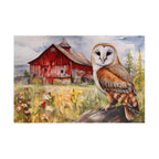 Jigsaw Puzzle: Barn Owl - Jigsaw Puzzle Studios - Main