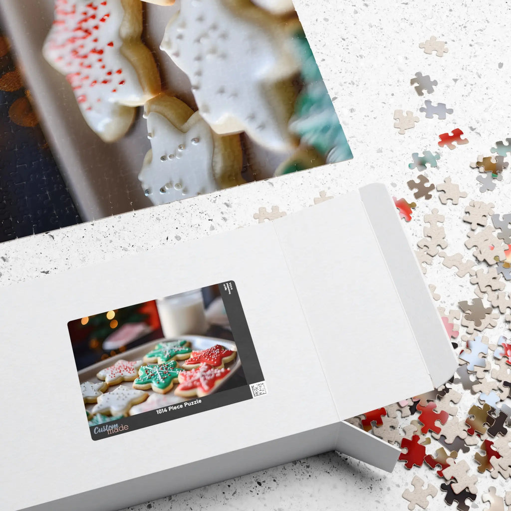 Jigsaw Puzzle: Christmas Cookies - Jigsaw Puzzle Studios - Box