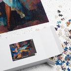 Customizable Jigsaw Puzzle: Vintage Mardi Gras Carnival Lady - Jigsaw Puzzle Studios - Box