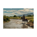 Jigsaw Puzzle: A Man and His Horse - Jigsaw Puzzle Studios - Main