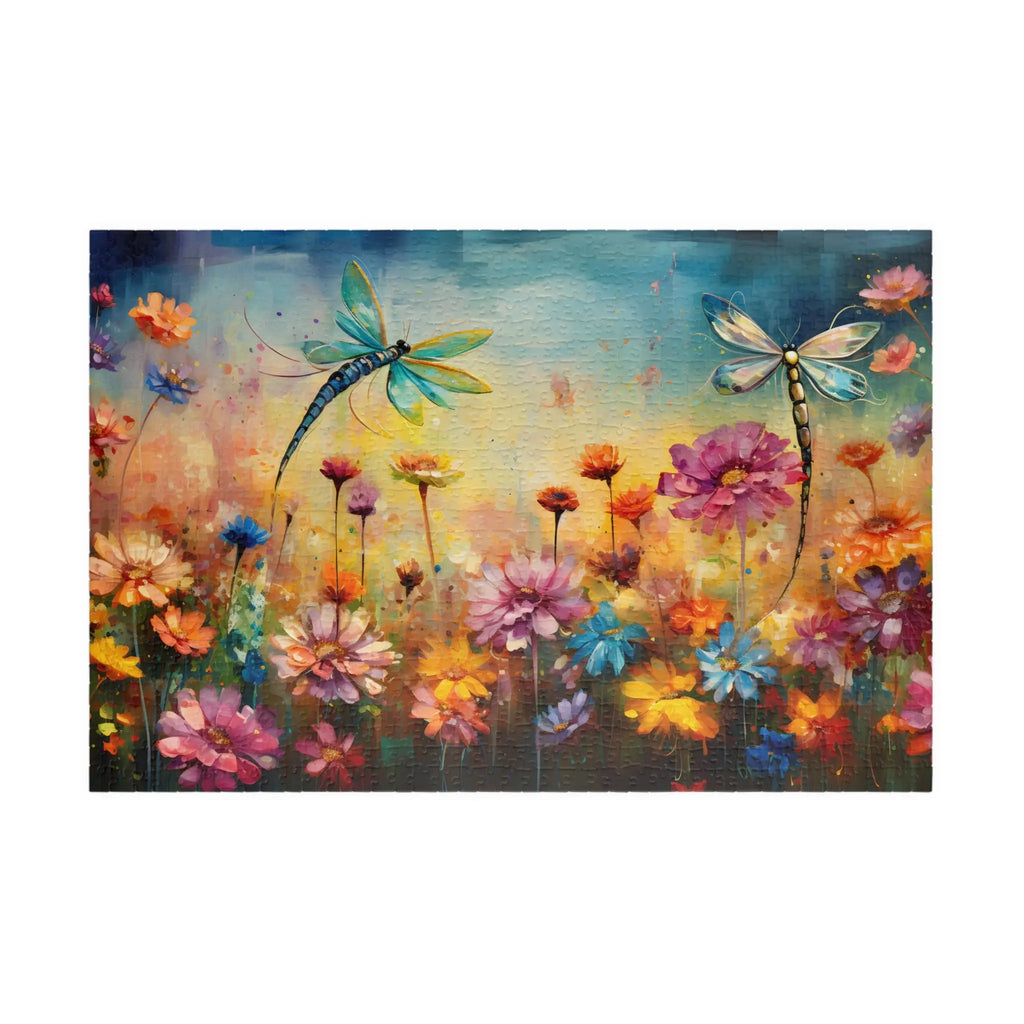 Jigsaw Puzzle: Playful Dragonflies - Jigsaw Puzzle Studios - Main