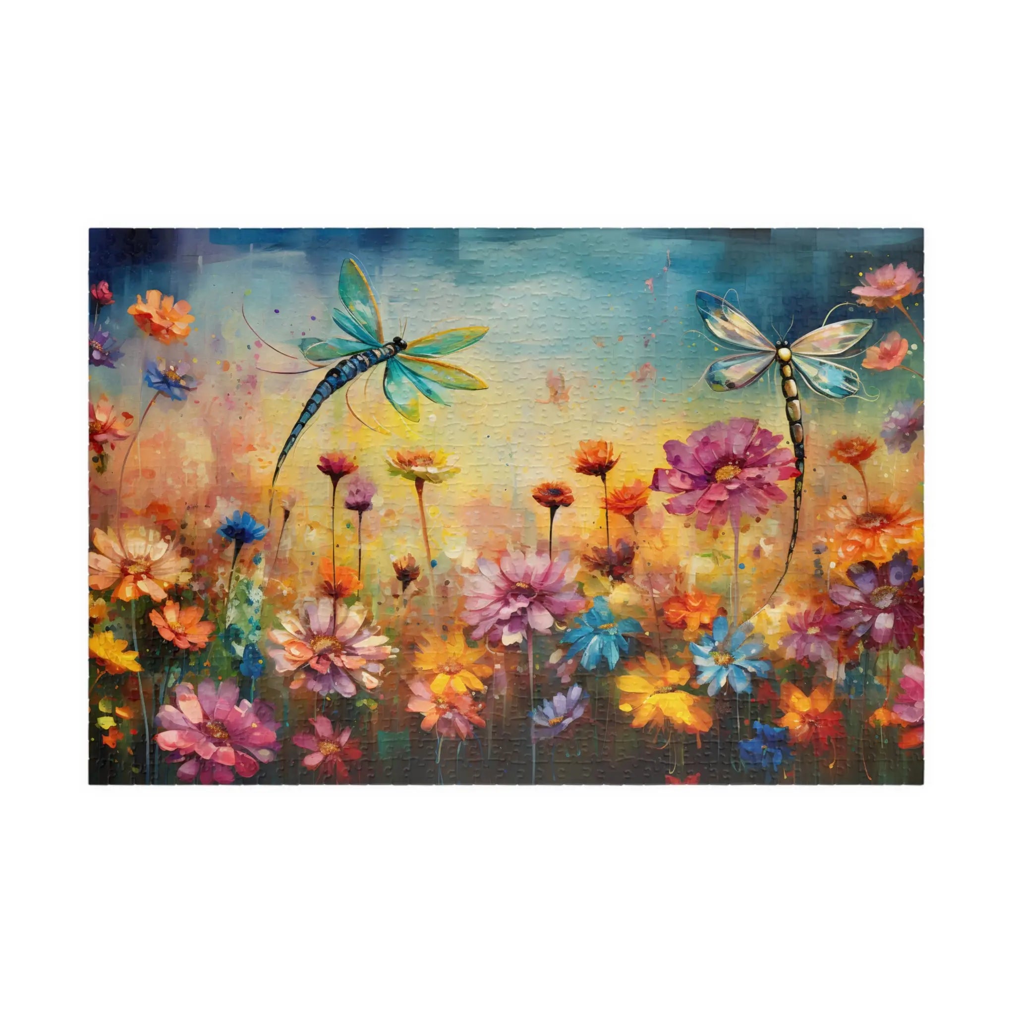Jigsaw Puzzle: Playful Dragonflies - Jigsaw Puzzle Studios - Main