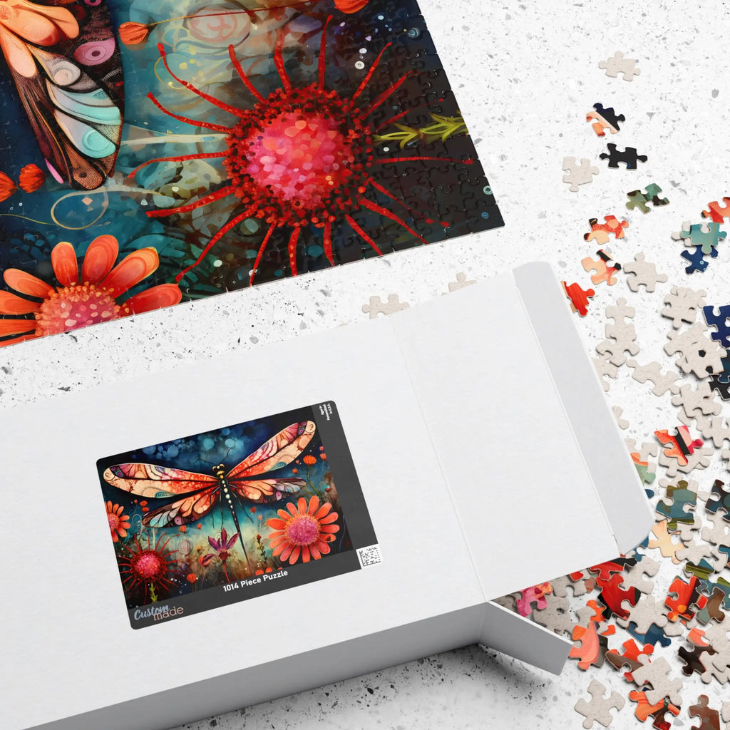 Jigsaw Puzzle: Dragonfly Expanse - Jigsaw Puzzle Studios - Box