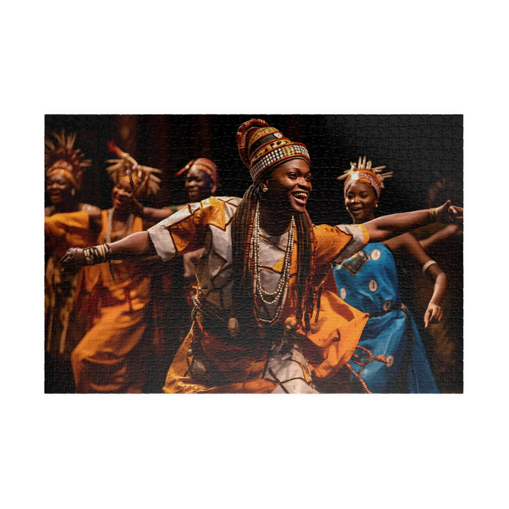 Jigsaw Puzzle: Yoruba Ceremonial Dance - Jigsaw Puzzle Studios - Main