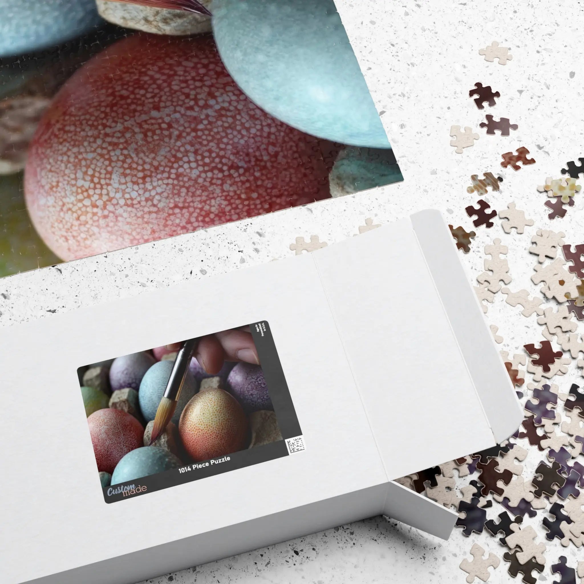 Jigsaw Puzzle: Easter Egg Painting - Jigsaw Puzzle Studios - Box